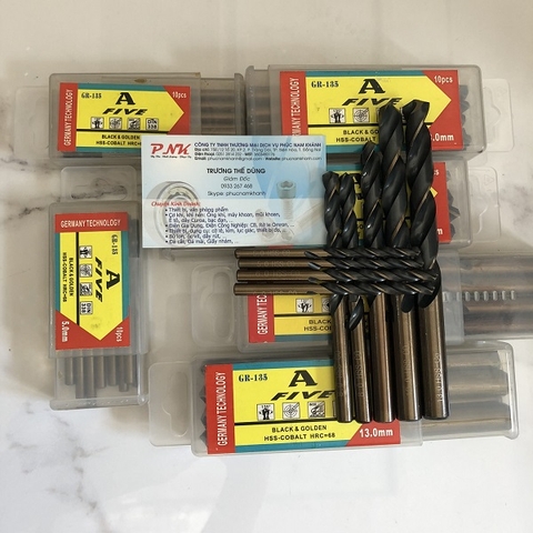 MŨI KHOAN INOX GR HSS-COBALT 10MM