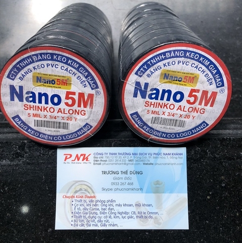 BĂNG KEO ĐIỆN NANO 3/4