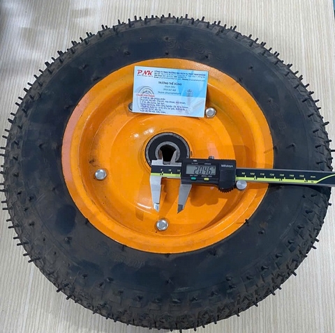 BÁNH XE RÙA 350MM CỐT 20MM