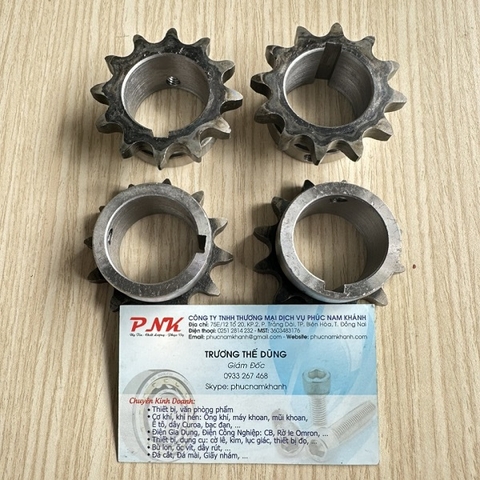 BÁNH XÍCH 40 12 RĂNG LỖ 30 THEN 6MM
