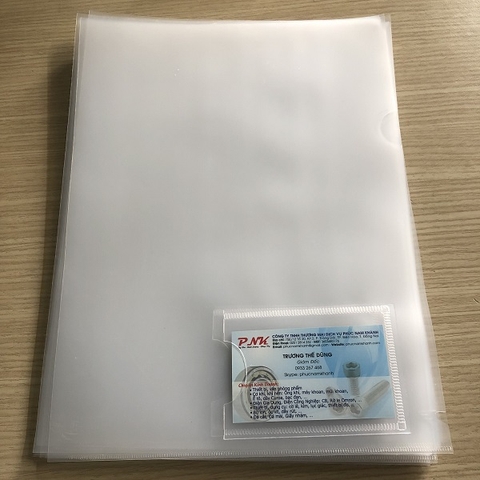 BÌA LÁ A4 NAME CARD