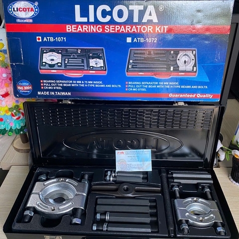 BỘ CẢO BẠC ĐẠN 50-70MM 2 ĐĨA LICOTA ATB-1071