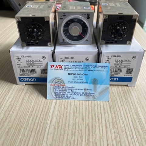 BỘ ĐẶT THỜI GIAN H3BA-N8H AC220V