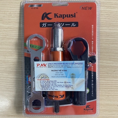 BỘ ĐẦU RÚT RIVE KAPUSI K-6798