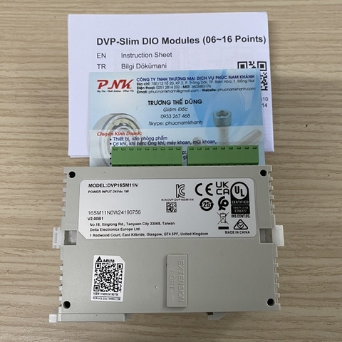 BỘ ĐIỀU KHIỂN LẬP TRÌNH PLC DELTA DVP16SM11N