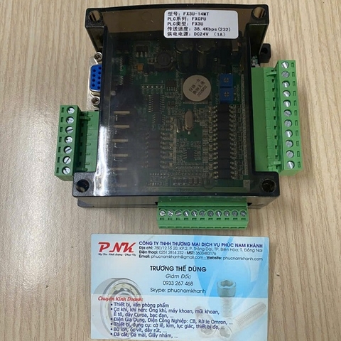 BỘ LẬP TRÌNH PLC FX3U-14MT-6AD2DA-RS485