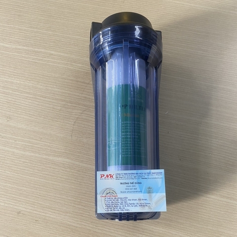 LY LỌC ORGANIC 10INCH REN 21MM DÙNG CHO MÁY LỌC NƯỚC