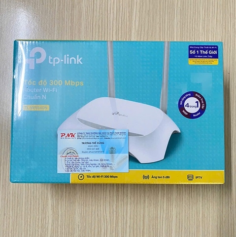 BỘ PHÁT WIFI ROUTER TP-LINK TL-WR840N