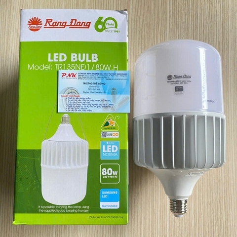 BÓNG LED BULB RẠNG ĐÔNG 80W TR135NĐ1/80W E27 6500K