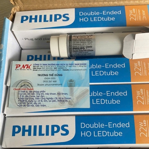 BÓNG LED TUBE PHILIPS ECOFIT DE HO 1200MM 22W 765 T8 G13