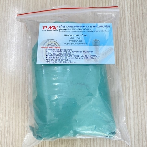 BỘT MÀU PHA SƠN MÀU XANH NGỌC (1KG/BỊCH)