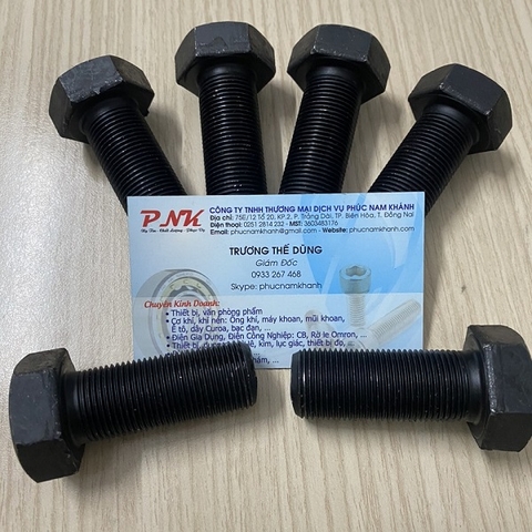 BÙ LON THÉP ĐEN M20x100