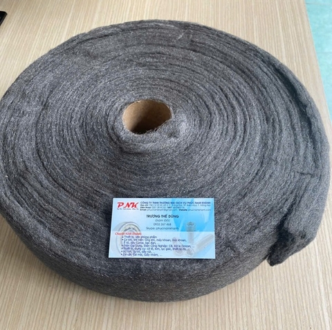 BÙI NHÙI THÉP 0000 ĐÁNH BÓNG GỖ KIM LOẠI (2.3KG/CUỘN)