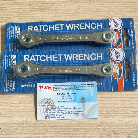 CHÌA KHÓA VÒNG MỞ GAS LẠNH 3/16 1/4, 5/16 3/8 UNIWELD 70022