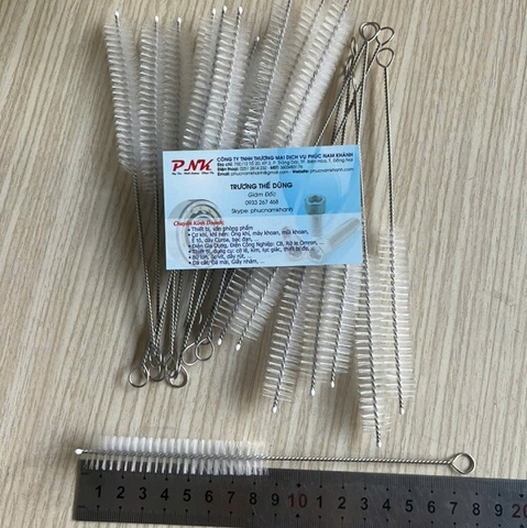 CHỔI CƯỚC NHỰA PHI 15MM x 80MM TỔNG DÀI 180MM