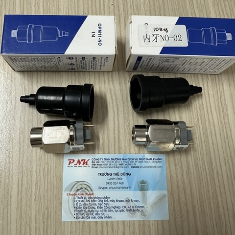 CÔNG TẮC ÁP SUẤT QPM11-NO REN 1/4