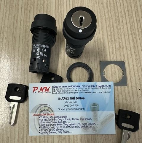 CÔNG TẮC XOAY CÓ KHÓA SCHNEIDER XB7NG21