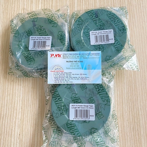 CUỘN CĂN LÁ ĐO KHE HỞ INSIZE 4621-02