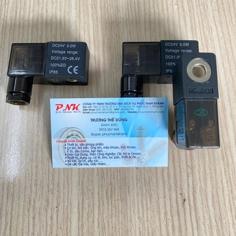 CUỘN COIL VAN ĐIỆN TỪ AIRTAC DC24V 3.0W (DÙNG CHO VAN 4V2 4V3 4V4)