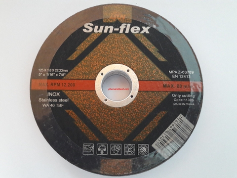 Đá cắt Sun-Flex 100 x 1.0 x 16