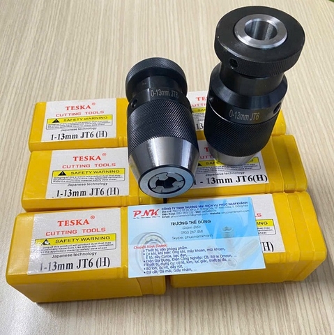 ĐẦU KẸP MŨI KHOAN TỰ ĐỘNG 1-13MM JT6