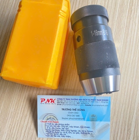 ĐẦU KẸP MŨI KHOAN TỰ ĐỘNG 1-16MM B16