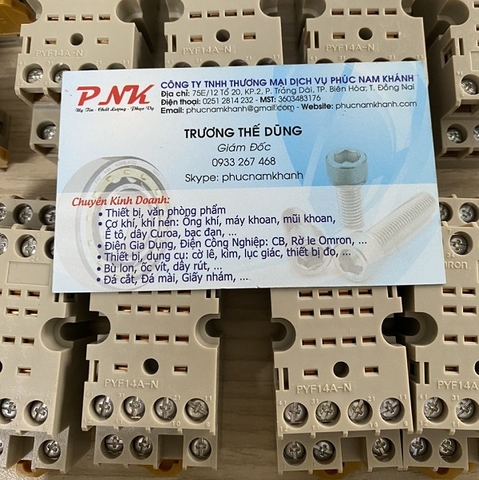 ĐẾ RƠ LE OMRON PYF14A-N 5A 250VAC (MY14N)