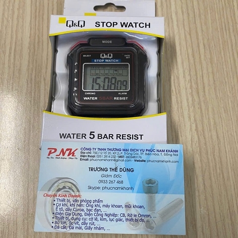 ĐỒNG HỒ BẤM GIÂY Q&Q STOP WATCH HS-48