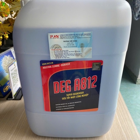 DUNG DỊCH TẨY RỬA DẦU NHỚT DEG A812 20L/CAN