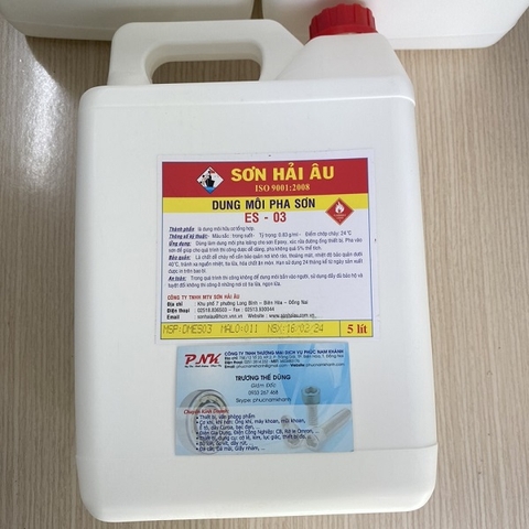 DUNG MÔI PHA SƠN EPOXY ES-03 HẢI ÂU