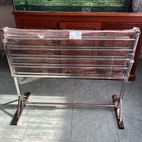 GIÁ PHƠI KHĂN CHỮ A INOX 800x1000x1000MM