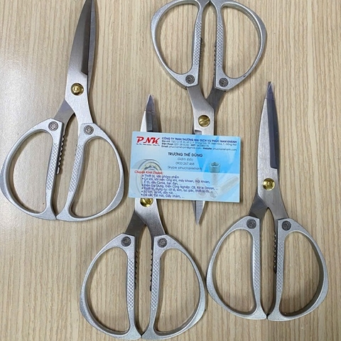 KÉO INOX CẮT VẢI DÀI 19CM