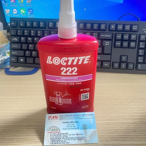 KEO LOCTITE 222 250ML