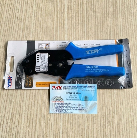 KÌM BẤM COS HEADER 0.25-1MM2 SN-28B