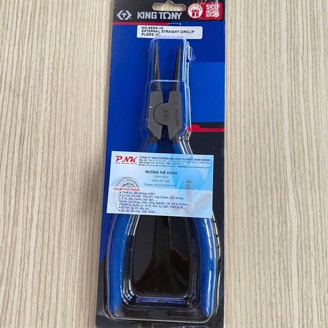 KÌM MỞ PHE NGOÀI MŨI THẲNG 10 INCH KINGTONY 68SS-10