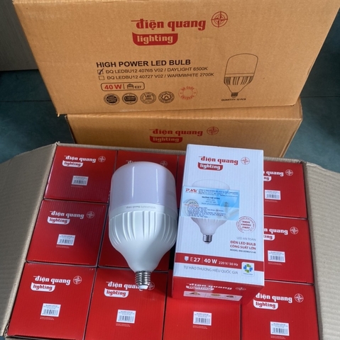 BÓNG ĐÈN LED BULB 40W ĐIỆN QUANG LEDBU12