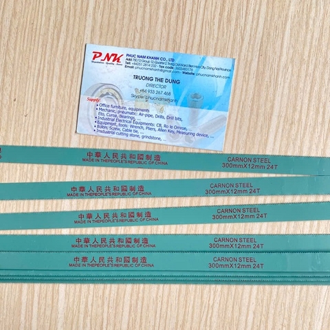 LƯỠI CƯA SẮT CẦM TAY CARNON STEEL 300x12MM 24T
