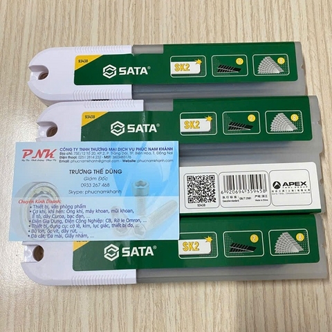 LƯỠI DAO RỌC GIẤY SATA 93438 25MM