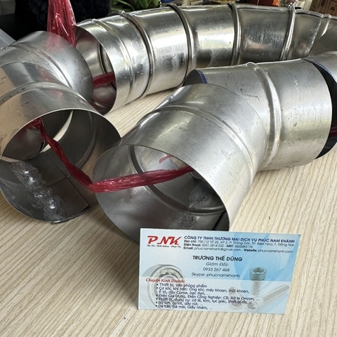MĂNG XÔNG NỐI INOX D90 DẦY 0.6MM DÙNG CHO ỐNG HƠI GIÓ