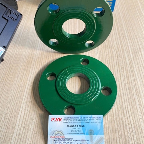 MẶT BÍCH THÉP BS4504 PN10 DN40 REN TÂM 49MM PHI NGOÀI 150MM
