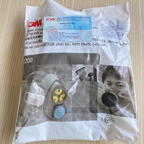 MẶT NẠ PHÒNG ĐỘC 3M 3200