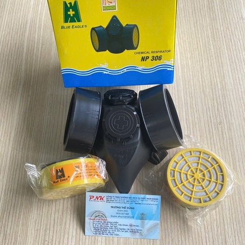 MẶT NẠ PHÒNG HƠI ĐỘC HOA CHẤT BLUE EAGLE NP306