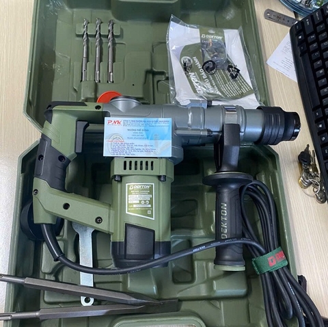 MÁY KHOAN ĐỤC ĐIỆN 2 CHỨC NĂNG DEKTON DK-RH2702XPRO