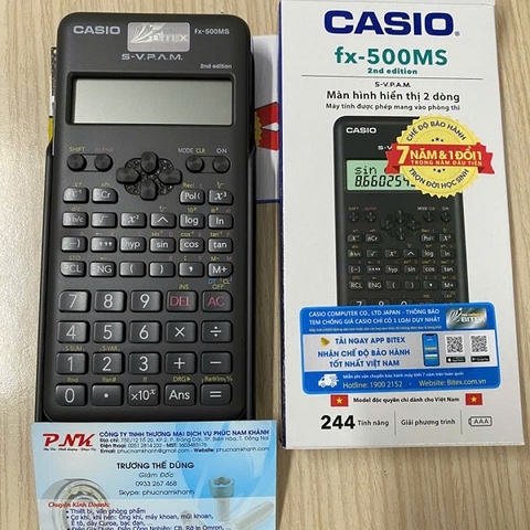MÁY TÍNH CÁ NHÂN CASIO FX-500MS