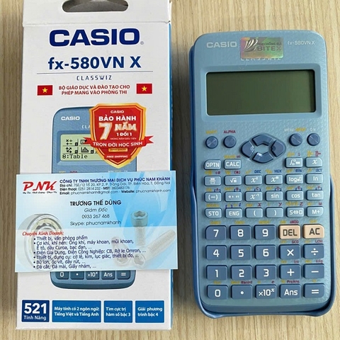 MÁY TÍNH CÁ NHÂN CASIO FX-580VN X