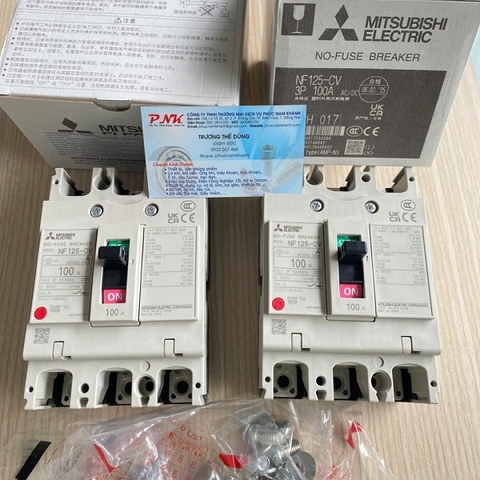 MCCB NF125-CV 3P 100A MITSUBISHI