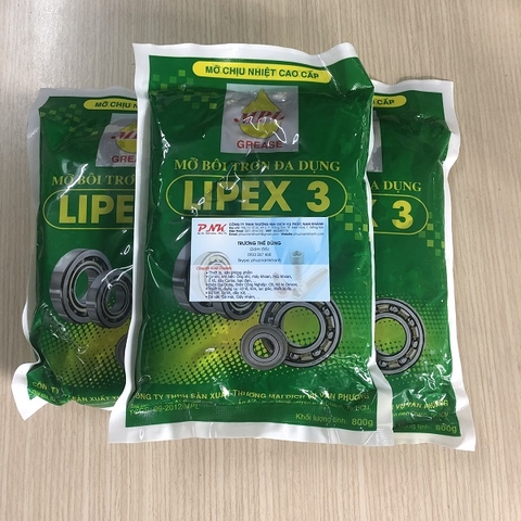 MỠ BÔI TRƠN CHỊU NHIỆT LIPEX 800GRAM