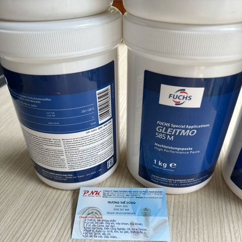 MỠ BÔI TRƠN FUCHS GLEITMO 585M CHAI = 1KG