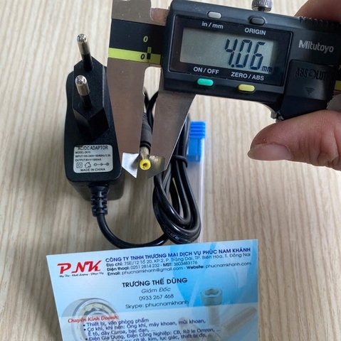 NGUỒN ADAPTER 6V 1A MODEL 0610 ĐẦU CẮM JACK DC 4*1.7MM