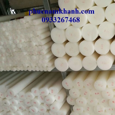 NHỰA PE TRÒN ĐẶC PHI 50x500MM